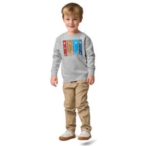 Northbound Kids Crew Neck Sweatshirt (Grey)